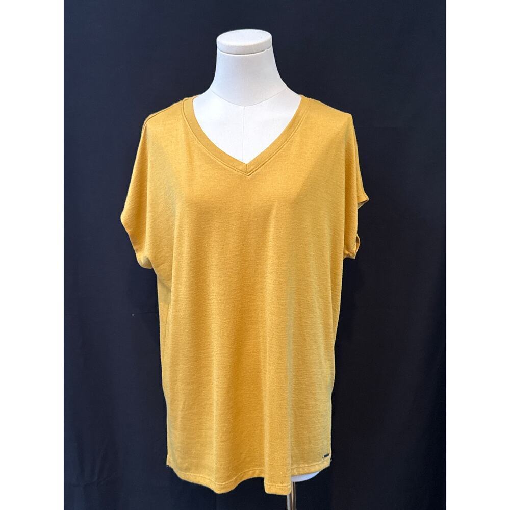 Women’s Orvis Classic Collection Mustard Yellow Sz L